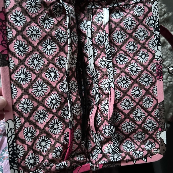 Vera Bradley mocha rouge quilted bag - Picture 6 of 8